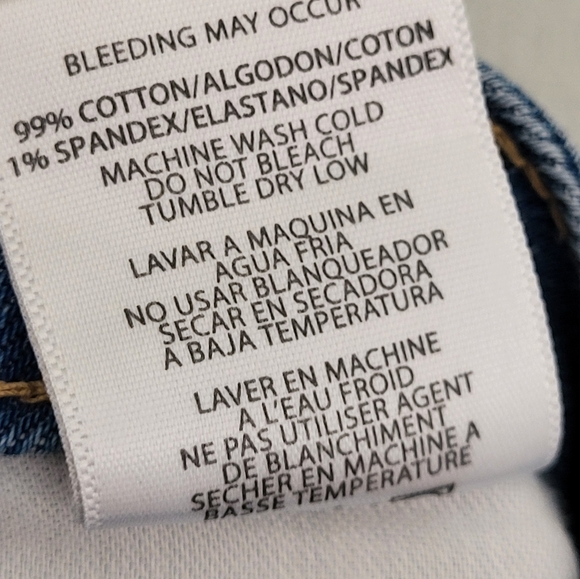 Hidden Jeans Women Size 30 Distressed Ripped Fray Cropped Denim Jeans Mid Rise - Picture 9 of 9